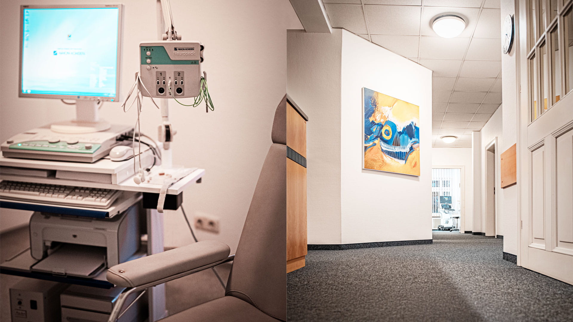 Neurologie Coburg Praxis Bild Raum