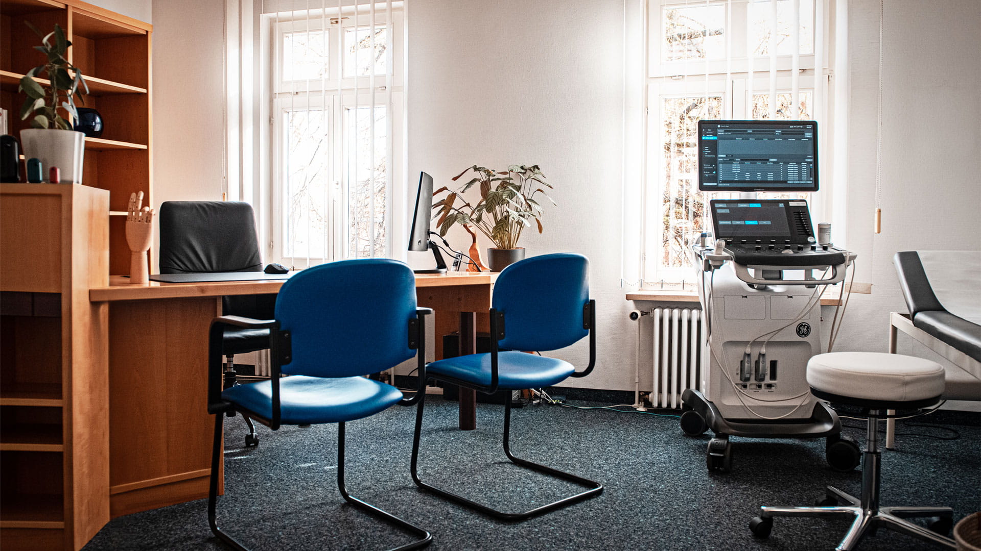 Praxis Bild Sprechzimmer